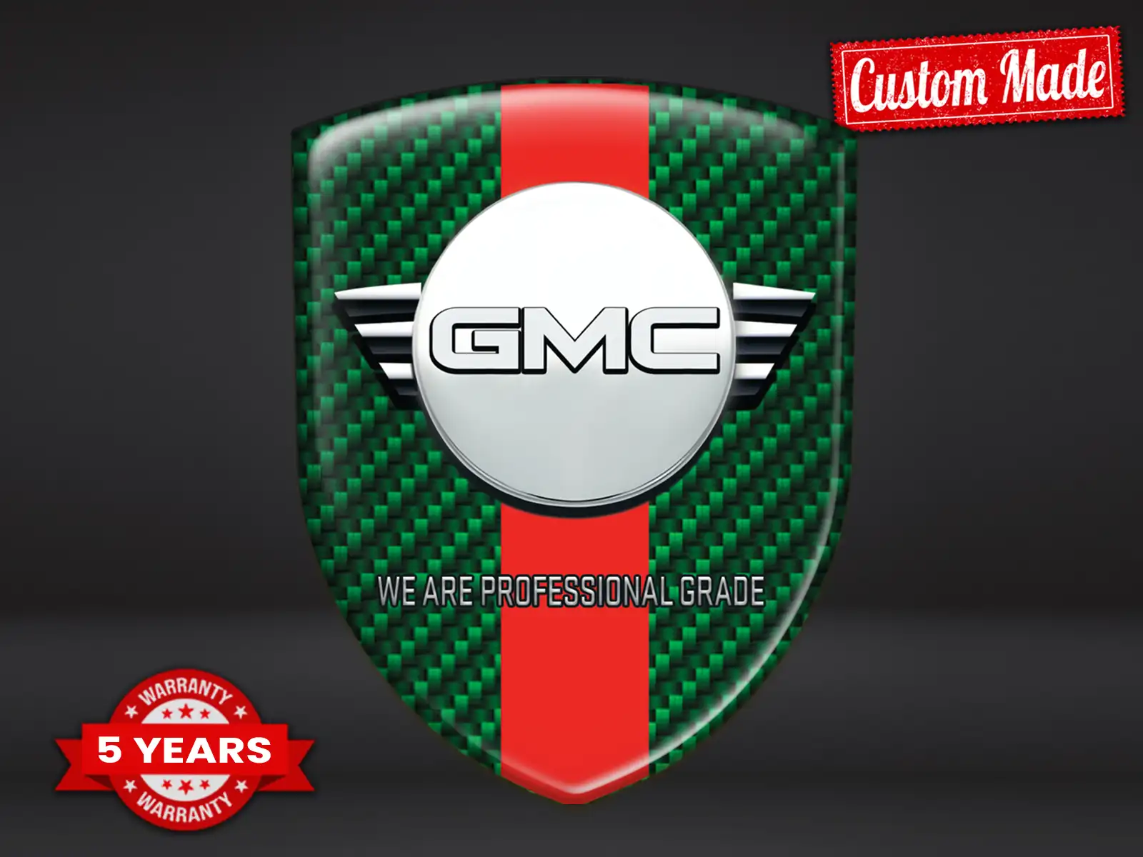 GMC Autoaufkleber Luxus Anpassbar Minimalistisch